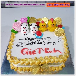 Bánh Sinh Nhật Hũ Vàng - VA23
